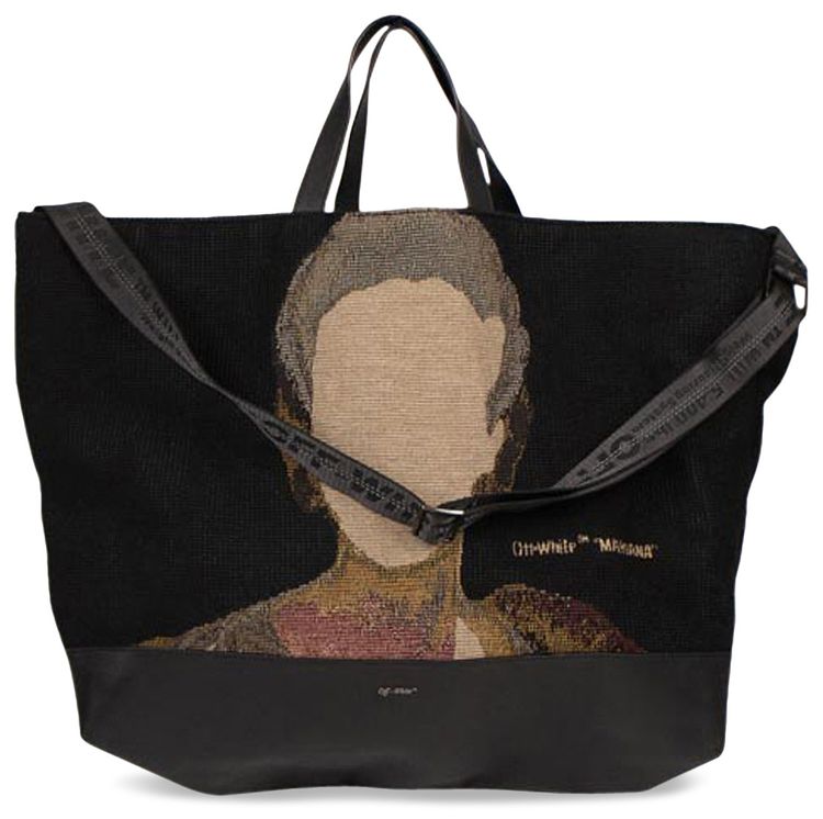 Off White Mariana De Silva Tote Bag Black