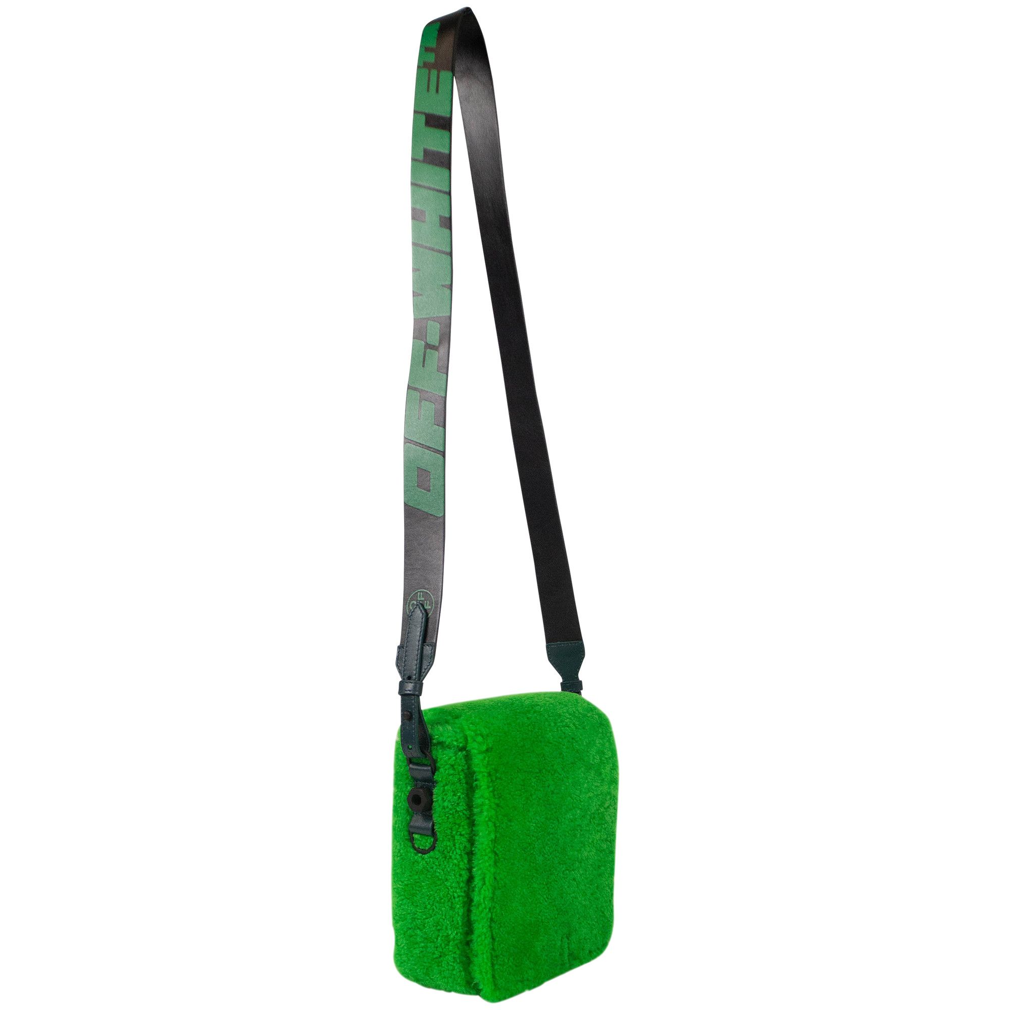Off white green bag shop