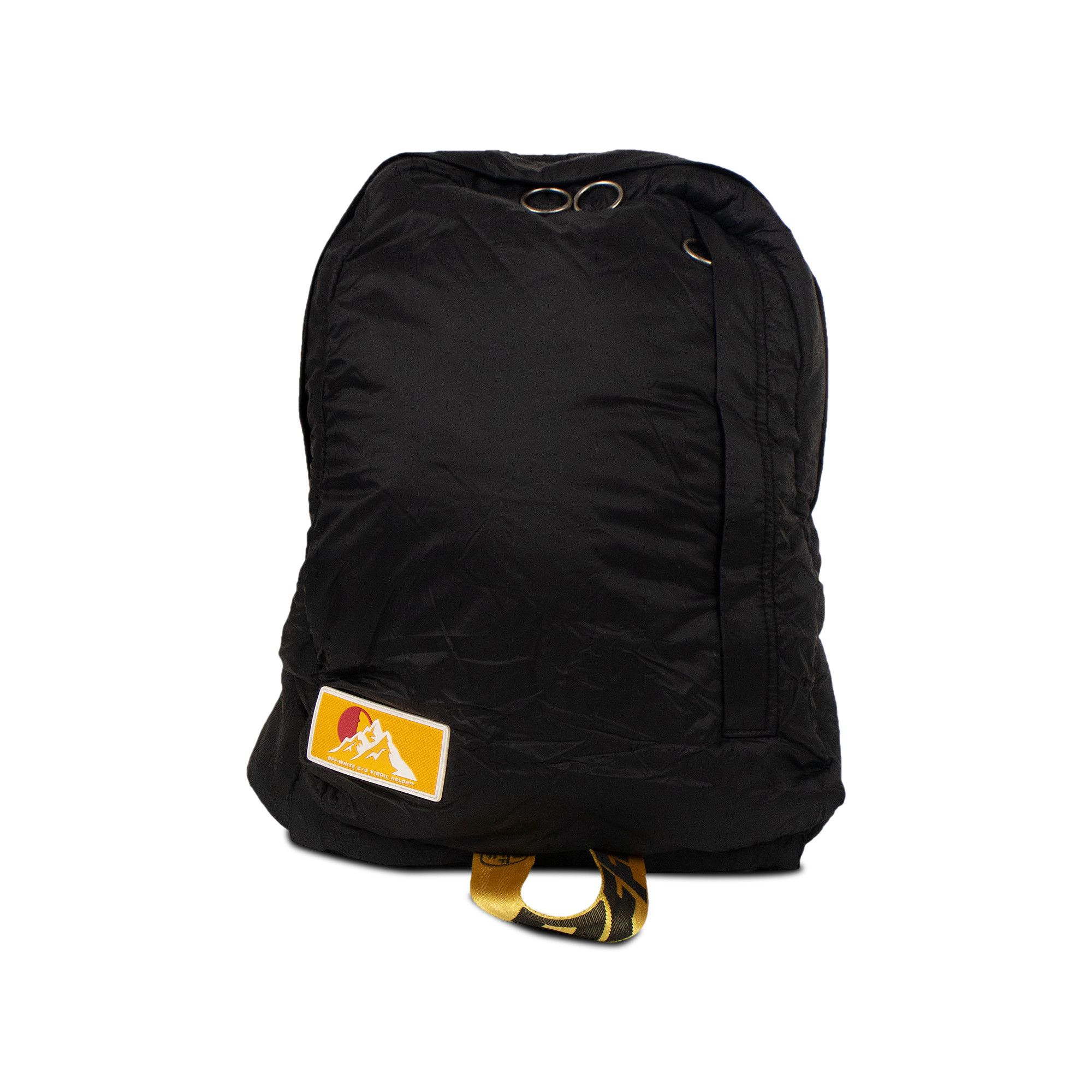 Buy Off White Industrial Puffed Backpack Black Yellow OMNB019F19F430021000 GOAT IT