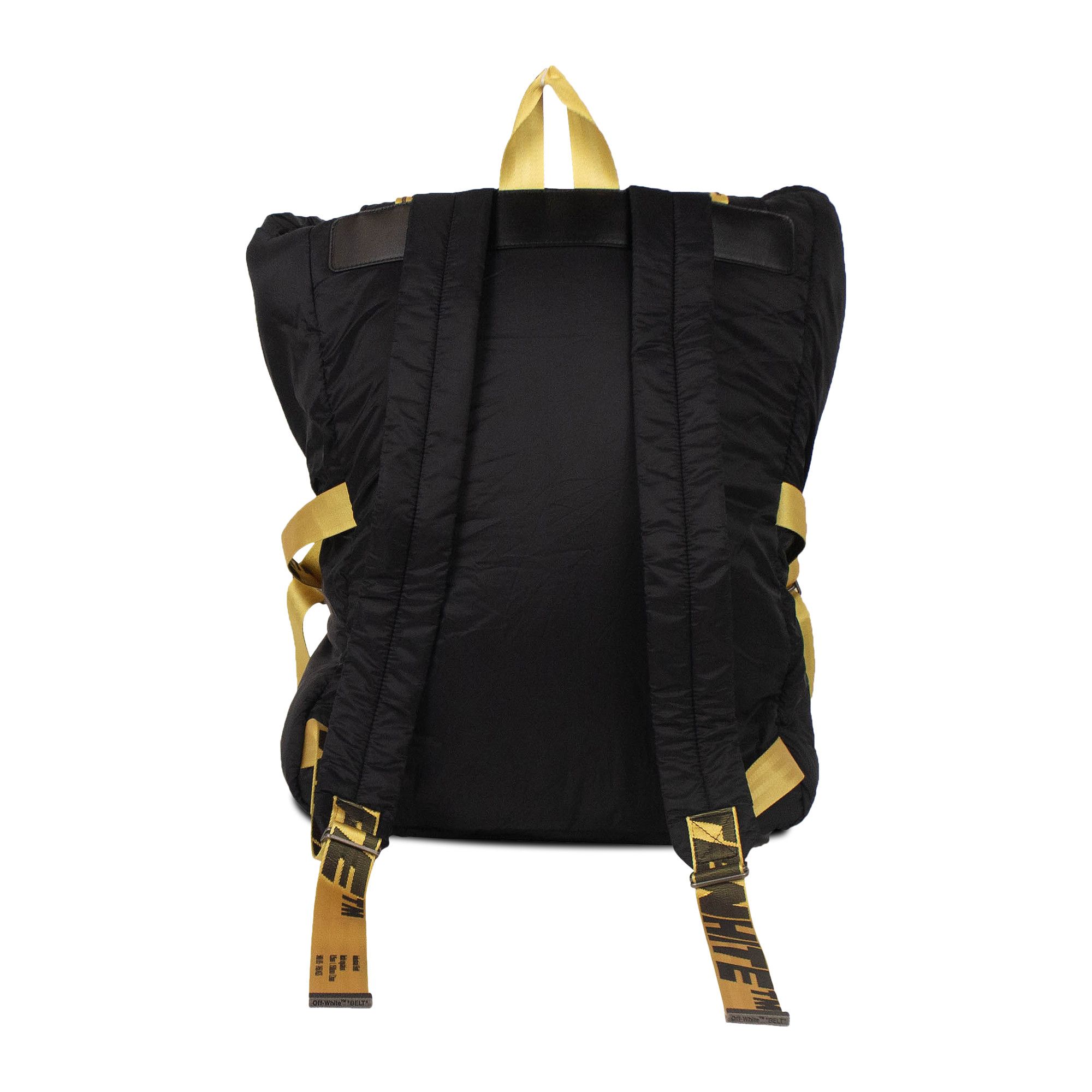 Off-White ブラックバックパック Off White Backpack Black Mens Off-White