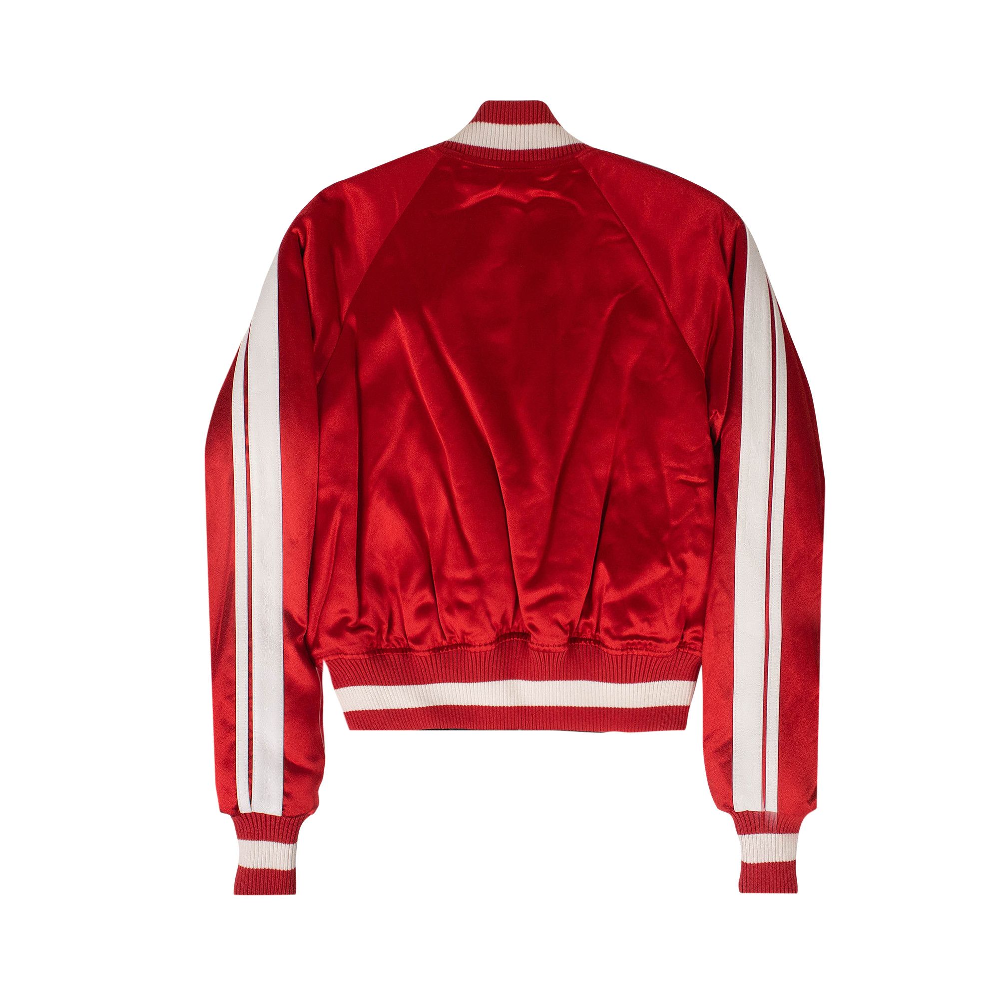 Buy Amiri Silk Reverse Track Bomber Jacket 'Red/Black' - WOTRCREV RED | GOAT
