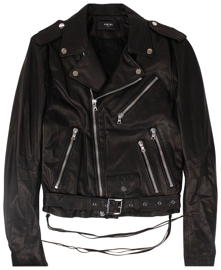 Amiri Biker Lightweight Jacket Black