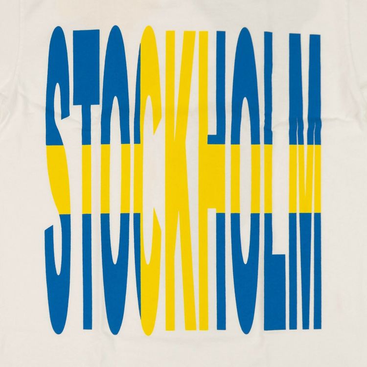 Vlone Stockholm Short Sleeve T Shirt White