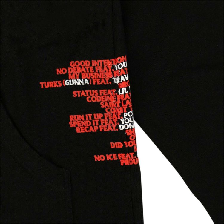 Vlone x Nav Bad Habits Good Intentions Hooded Sweatshirt Black