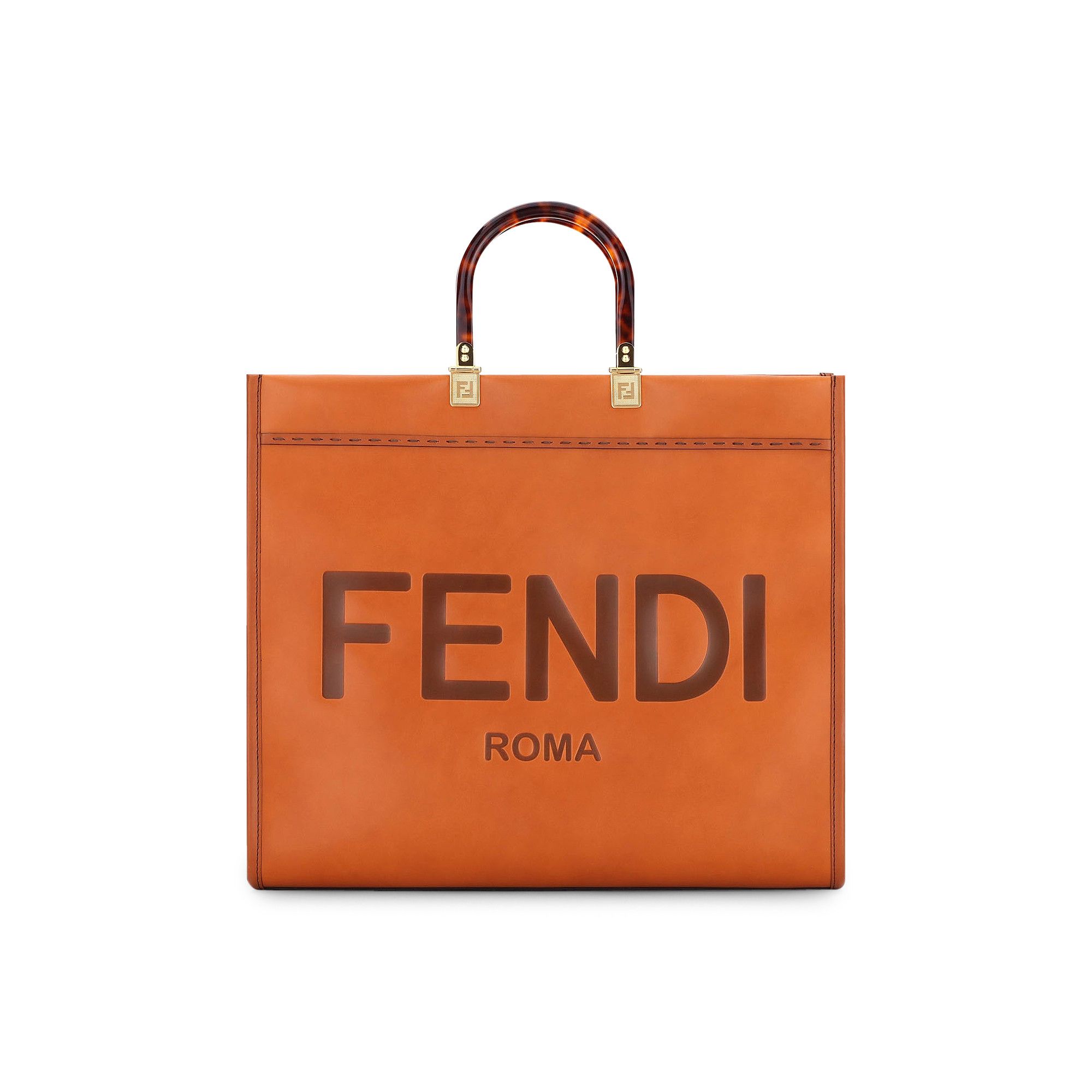 Buy Fendi Sunshine Large Shopper Bag 'Bianco Ice/Oro' - 8BH372
