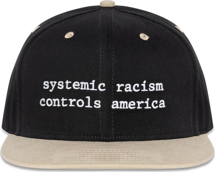 Denim Tears x Arthur Jafa Systemic Racism Controls America Hat 'Black'