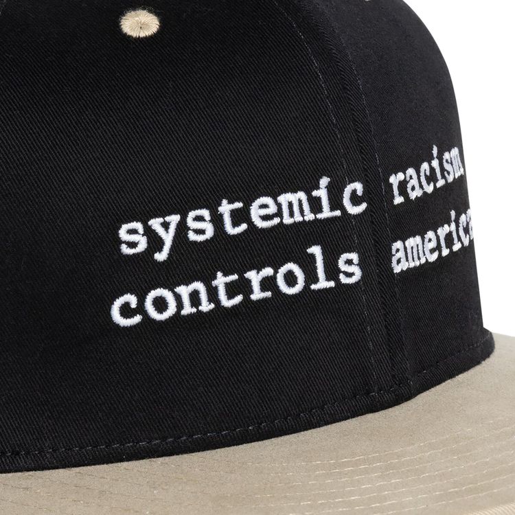 Denim Tears x Arthur Jafa Systemic Racism Controls America Hat Black