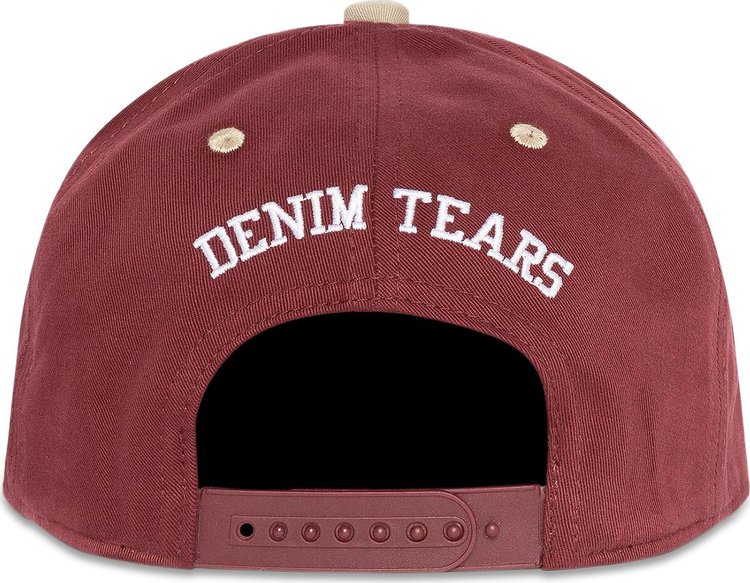 Denim Tears x Arthur Jafa Systemic Racism Controls America Hat Burgundy