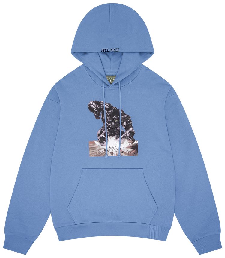 Denim Tears x Arthur Jafa LeRage Hoodie Dusty Blue
