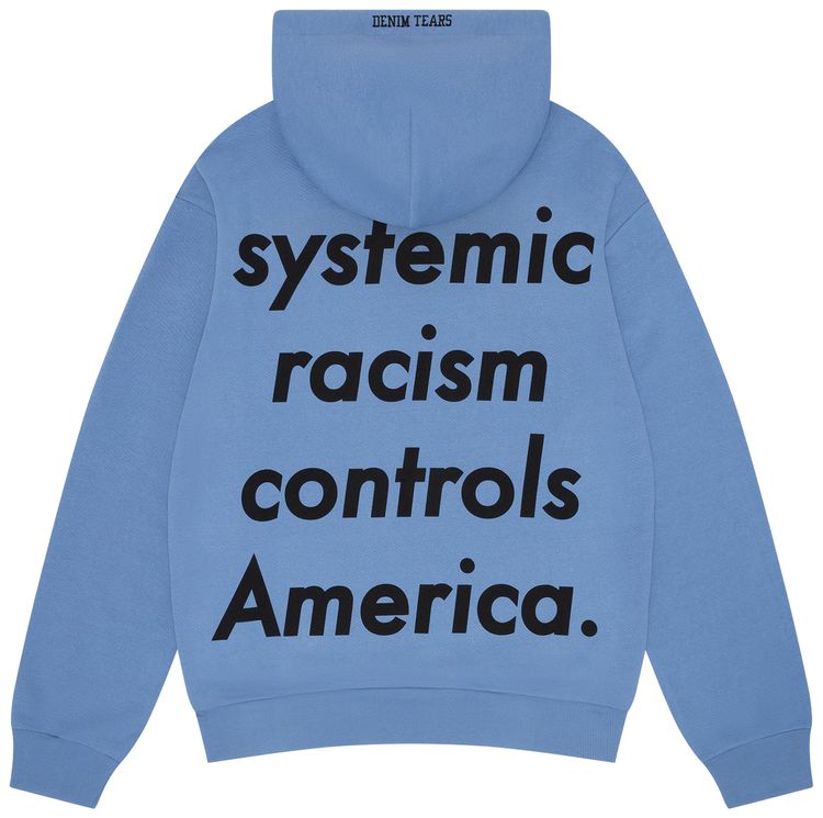 Denim Tears x Arthur Jafa LeRage Hoodie Dusty Blue