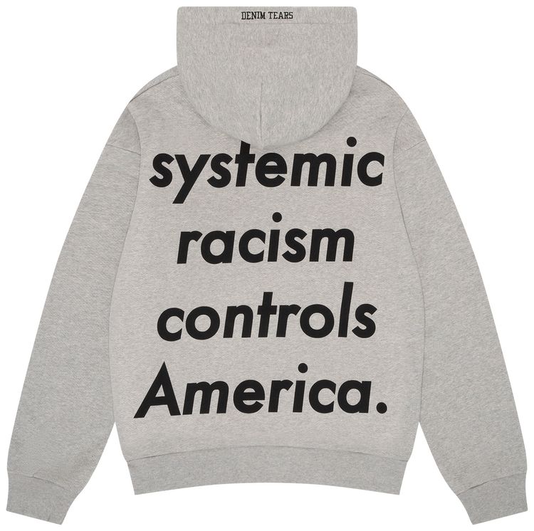 Denim Tears x Arthur Jafa LeRage Hoodie Heather Grey