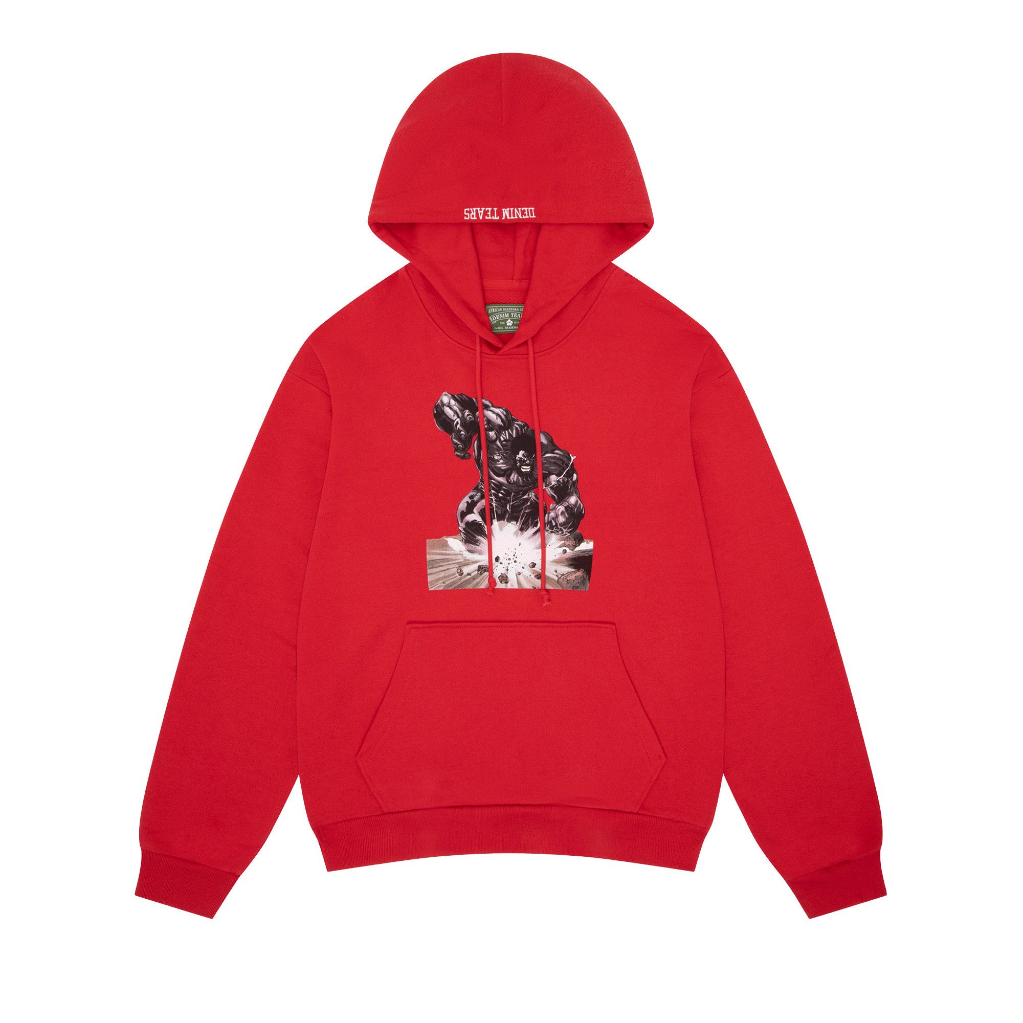 Buy Denim Tears x Arthur Jafa LeRage Hoodie 'Red' - 013 030 Buy Denim Tears x Arthur Jafa LeRage Hoodie 'Red' - 013 030