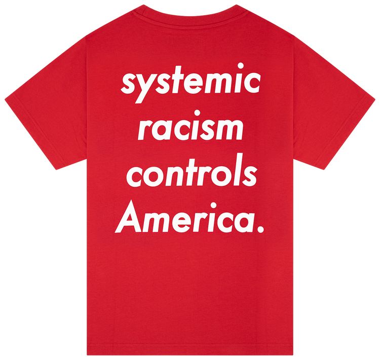 Denim Tears x Arthur Jafa Black Entertainment Tee Red