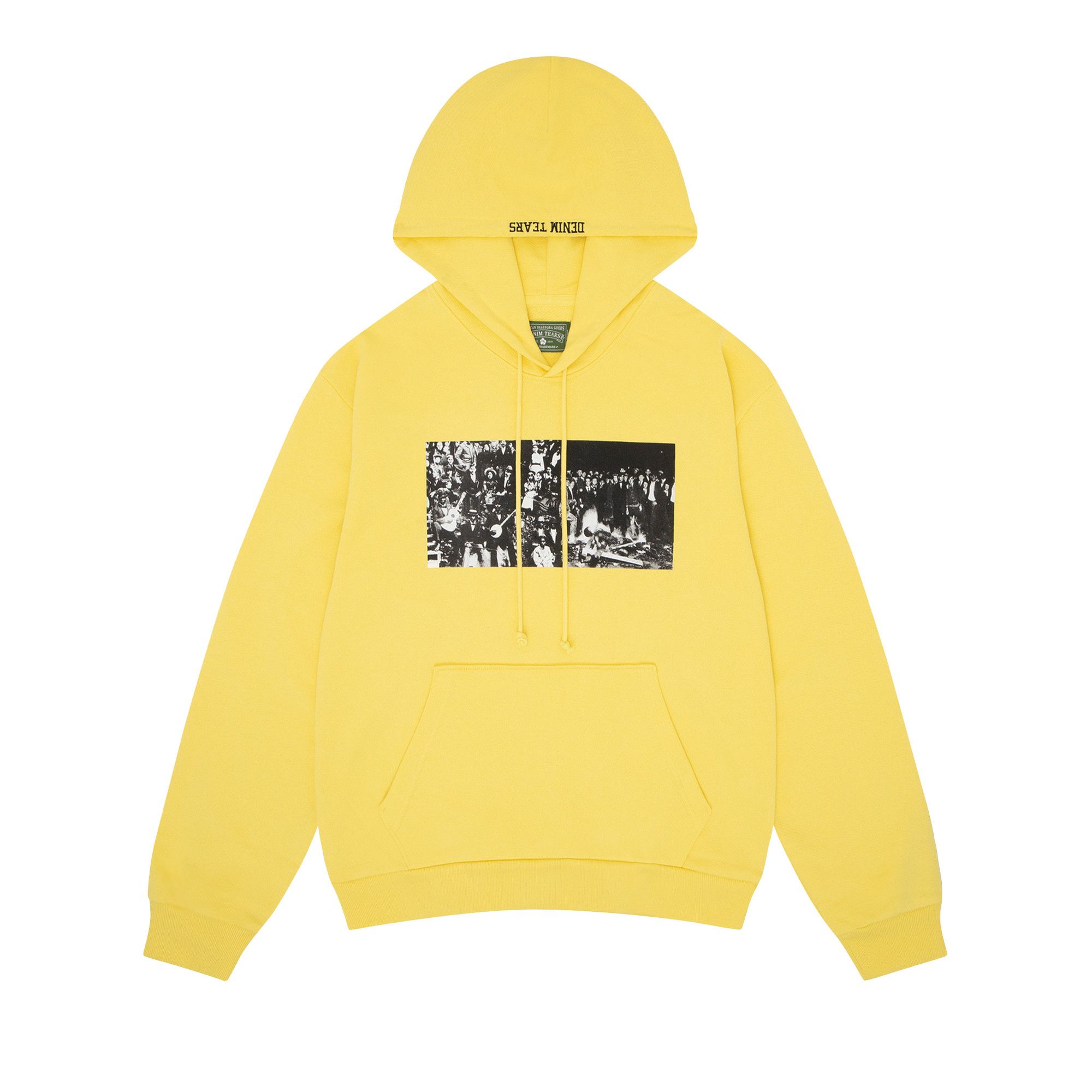 ★ Denim Tears ★DT llic Gold Script Hoodie DT Metallic Gold Script Hoodie