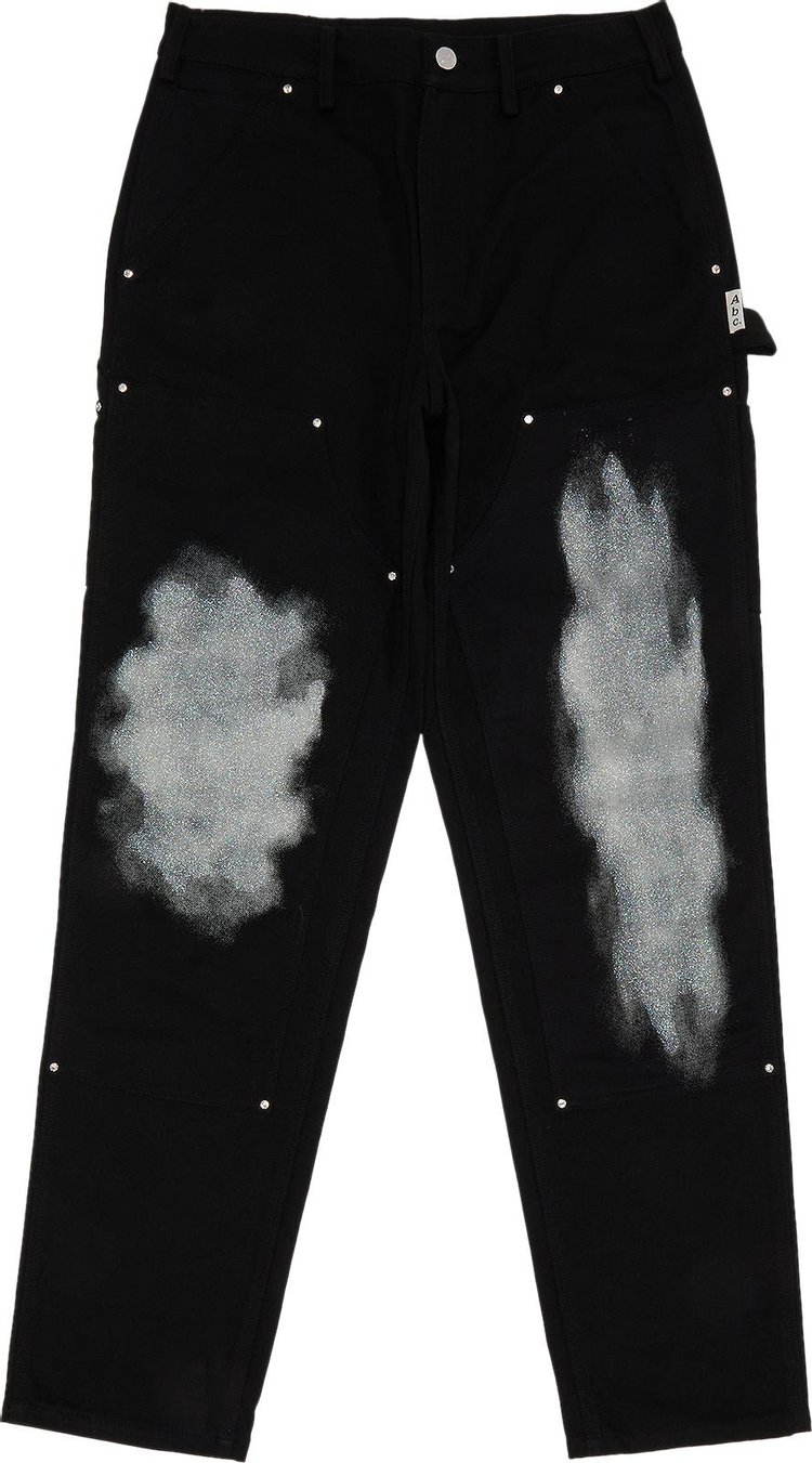 Advisory Board Crystals Mystic Mountain Crystal Double Knee Pant Black