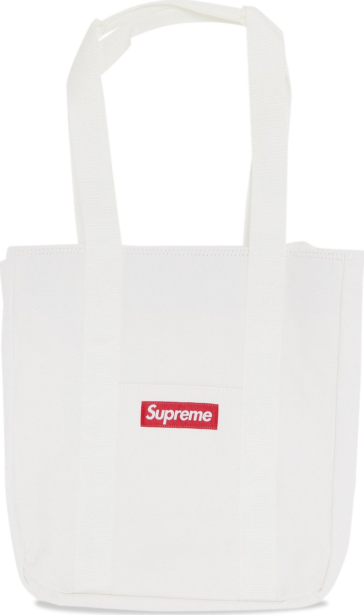 Supreme Canvas Tote 'White'