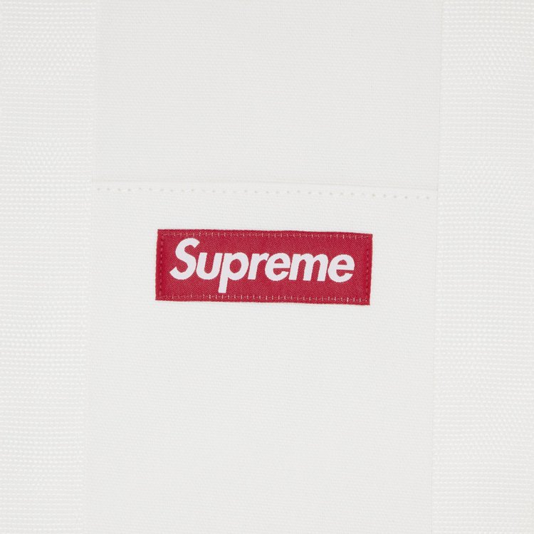 Supreme Canvas Tote White