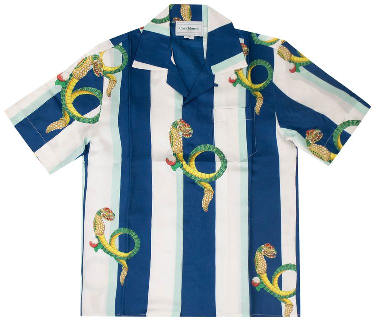 Casablanca Rubis Et Emeraudes Button Down Shirt Multicolor