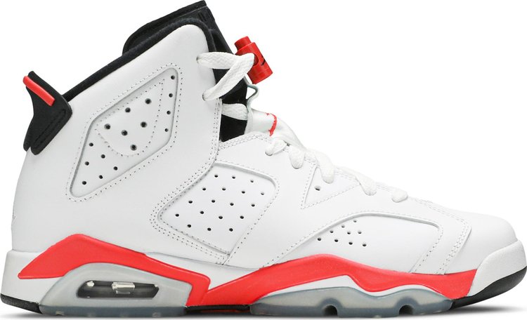 Air Jordan 6 Retro BG White Infrared 2014