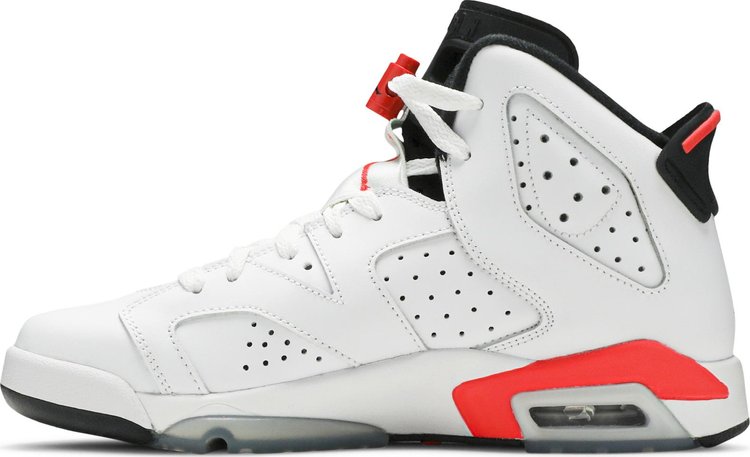 Air Jordan 6 Retro BG White Infrared 2014