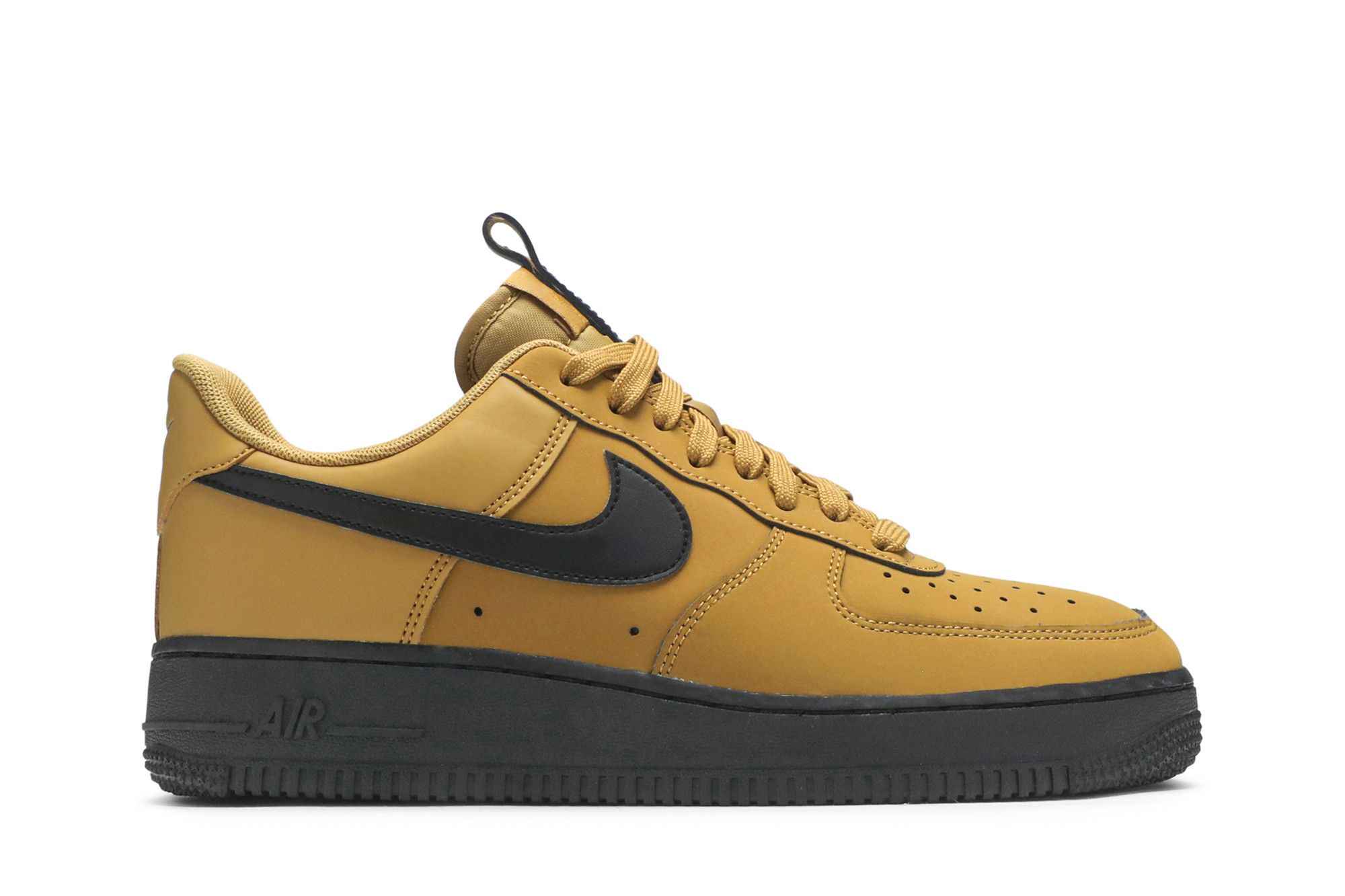 Air force 1 wheat black best sale
