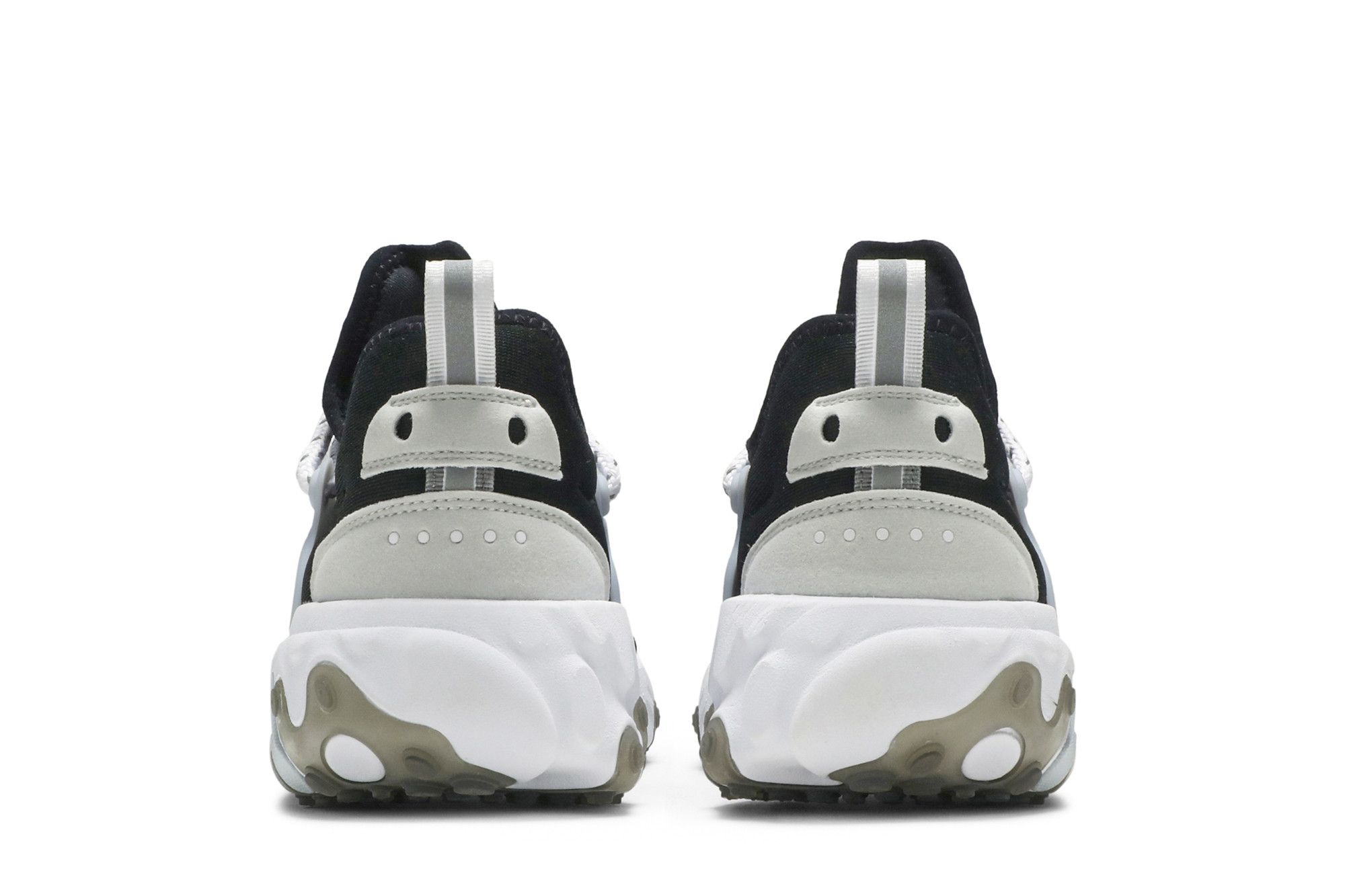 Size 5.0 Wmns React Presto Black Grey