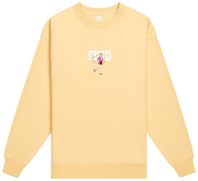 Kith x Sailor Moon Cris Crewneck Yellow