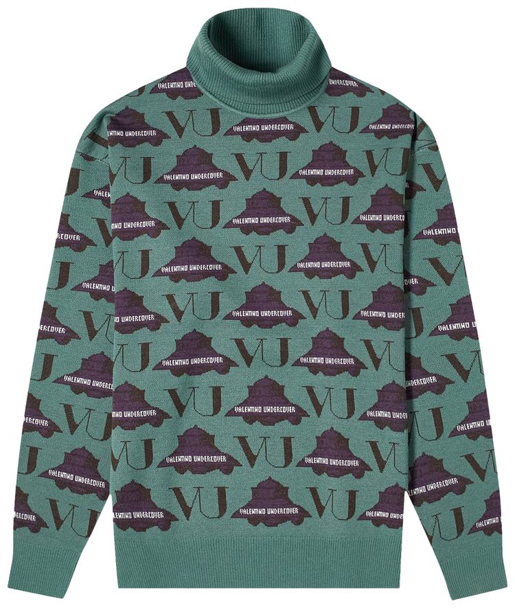 Undercover x Valentino UFO Turtleneck Multi Color