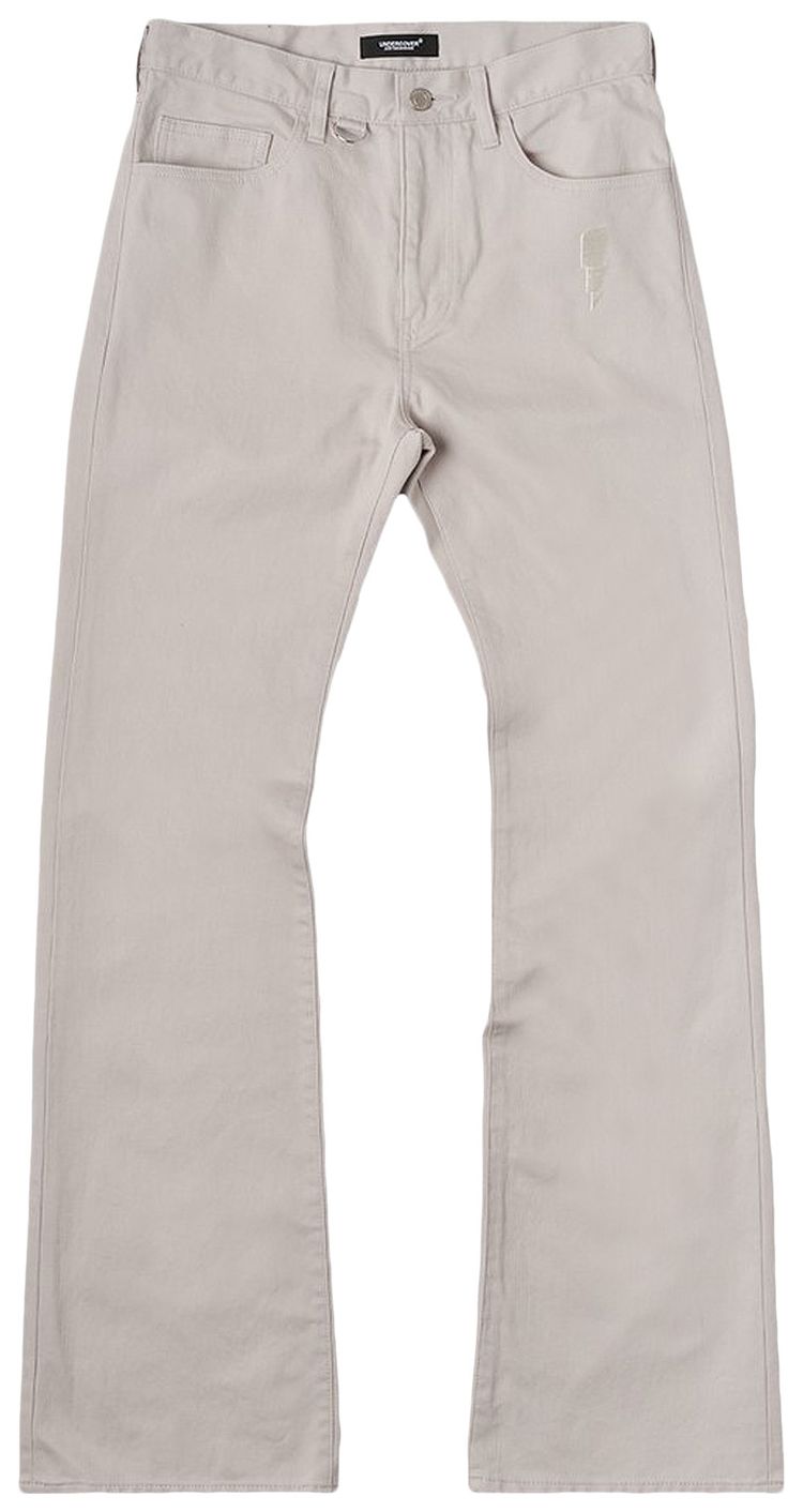 Undercover Straight Trousers Cream