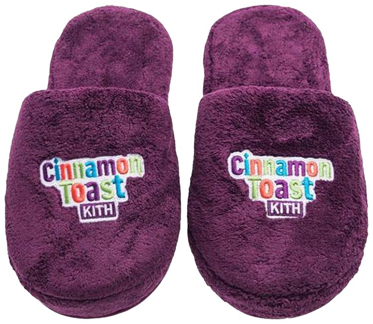 Kith Treats x Cinnamon Toast Crunch Slippers Purple
