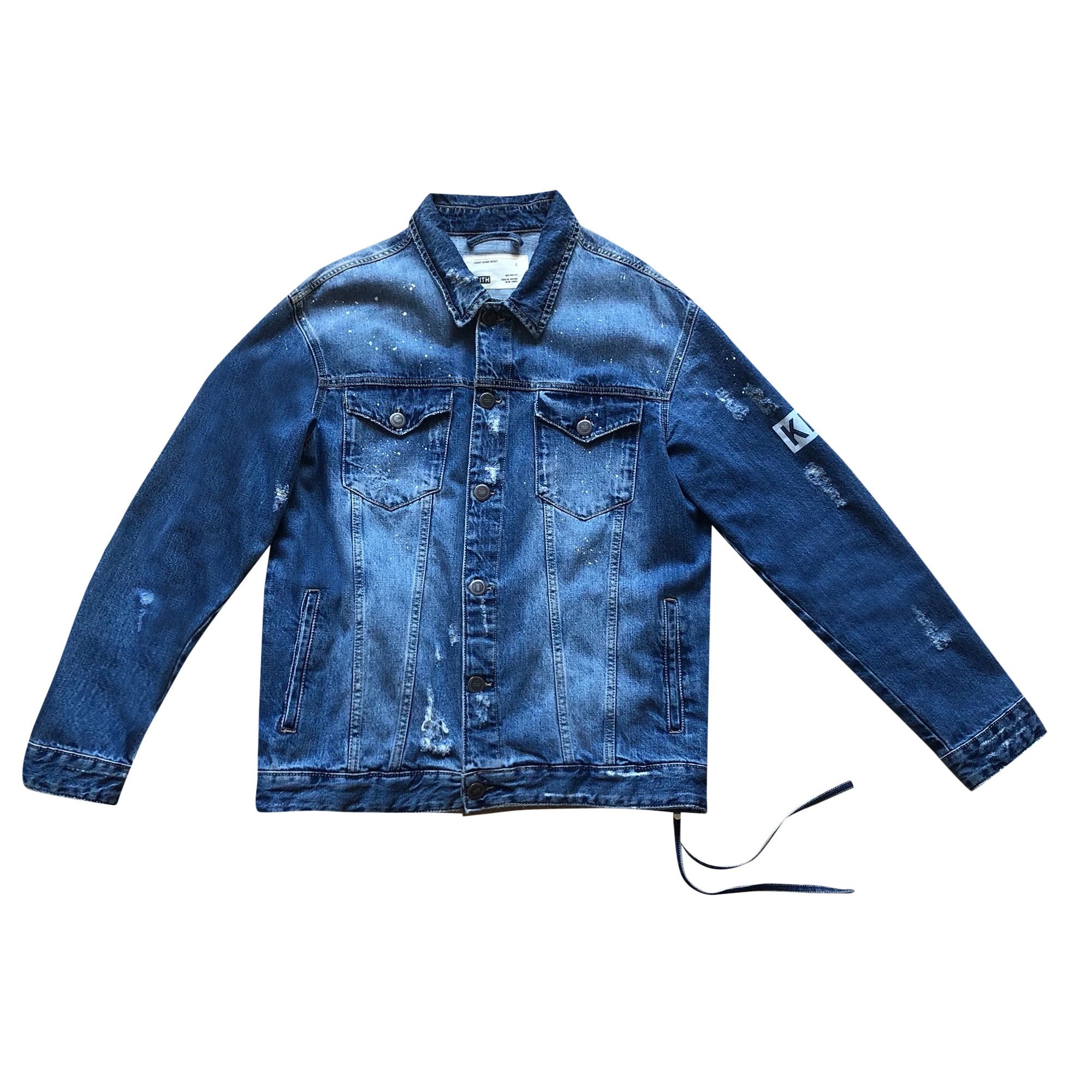Buy Kith Laight Denim Jacket 'Stella Blue' - KH1093 102 | GOAT