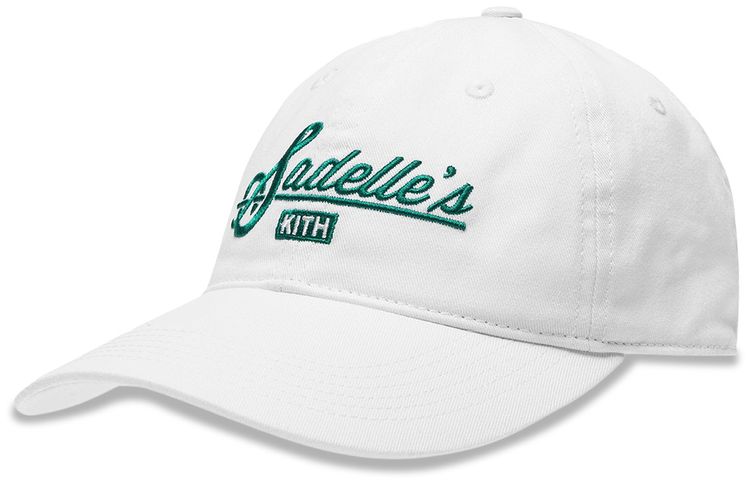 Kith x Sadelles Logo Cap White