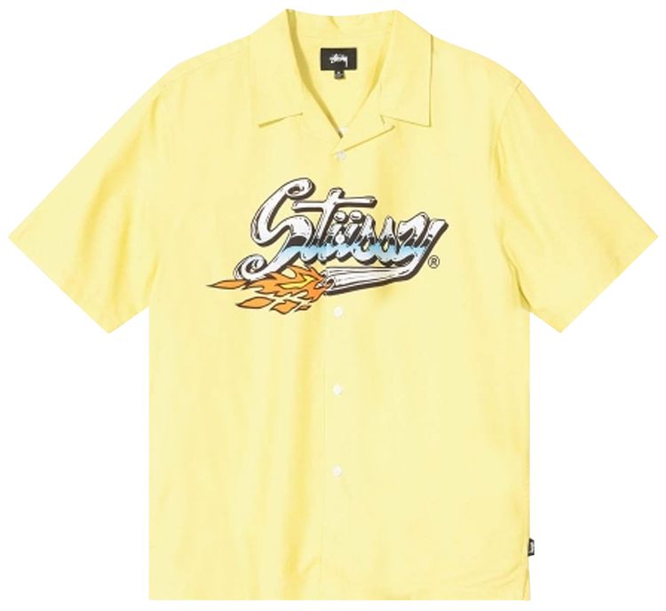 Stussy Cruising Shirt Yellow