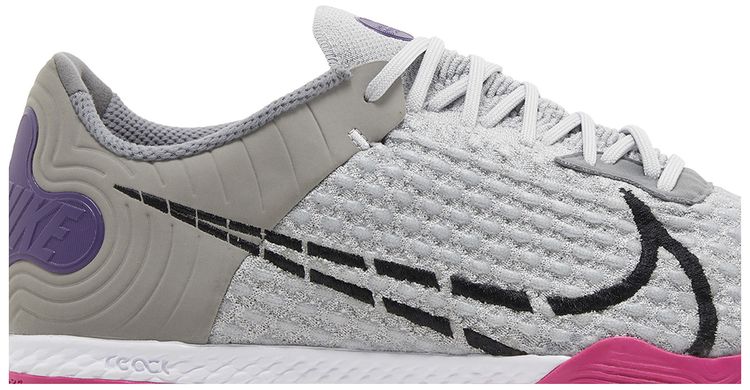 Nike React Gato Light Smoke Grey Electro Purple