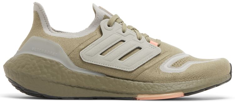 Adidas UltraBoost 22 Orbit Green Beam Orange