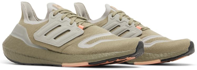 Adidas UltraBoost 22 Orbit Green Beam Orange