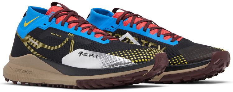 Nike React Pegasus Trail 4 GORE TEX Black Vivid Sulfur