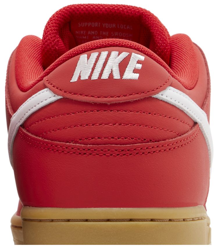 Nike Dunk Low Pro SB University Red Gum