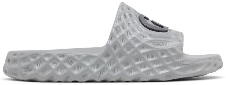Gucci Slide Sandal Interlocking G   Grey Water Ripples