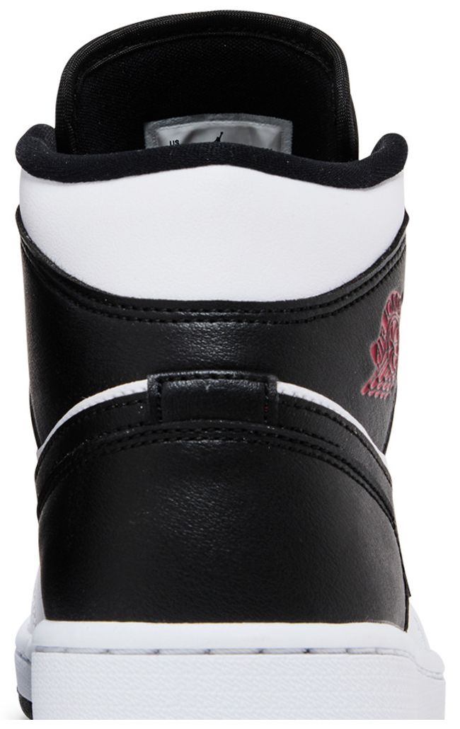 Wmns Air Jordan 1 Mid White Black
