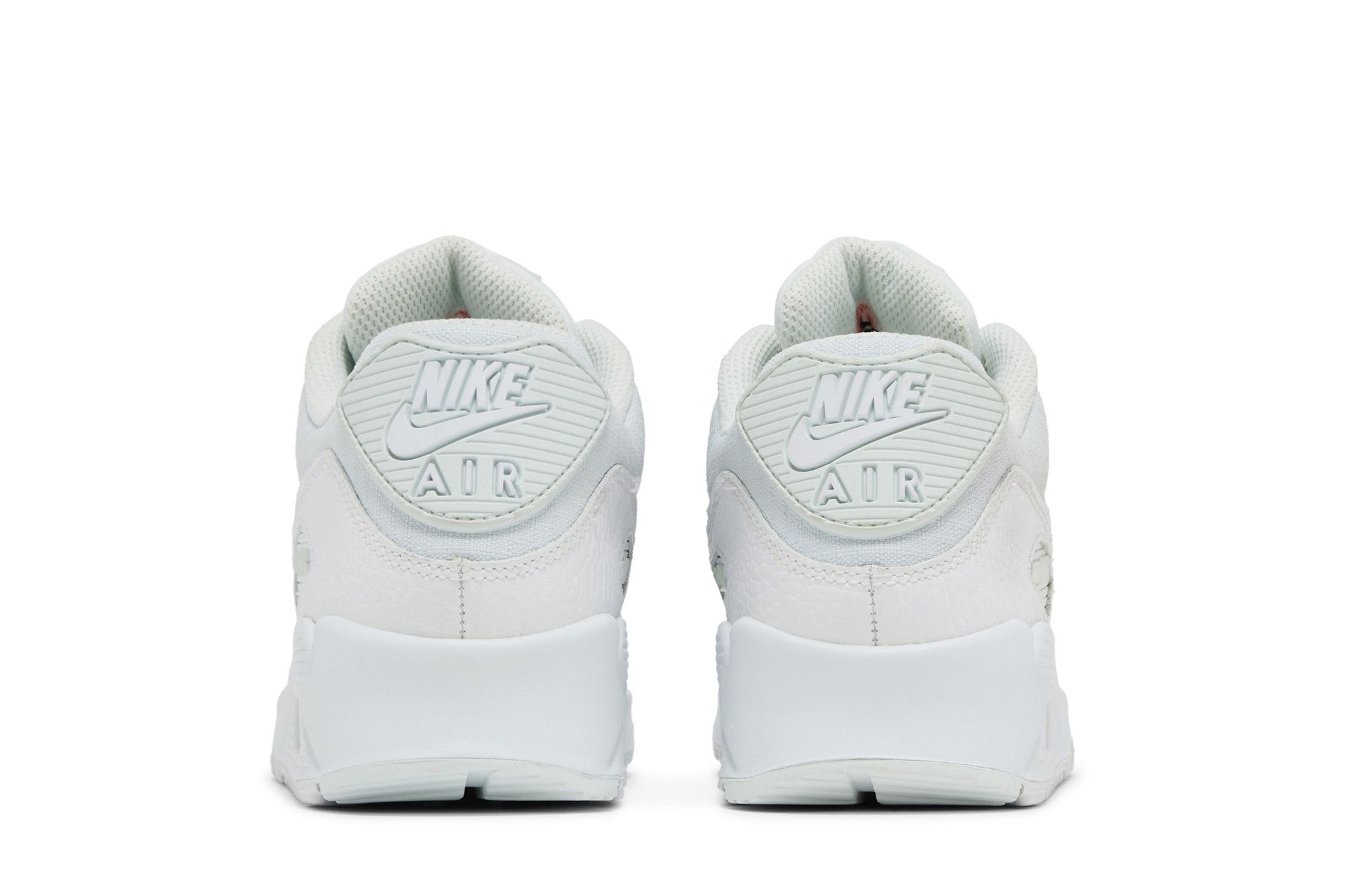 Nike women's air max 90 shoes - ghost aqua/white top