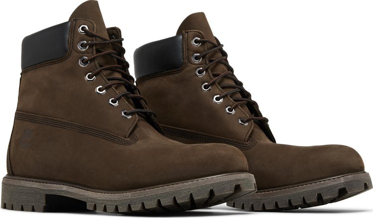 6 inch Premium Boot Dark Chocolate