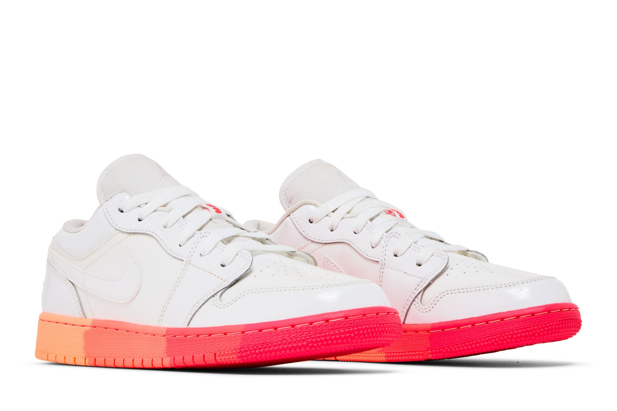 Air jordan 1 low pink sole sales