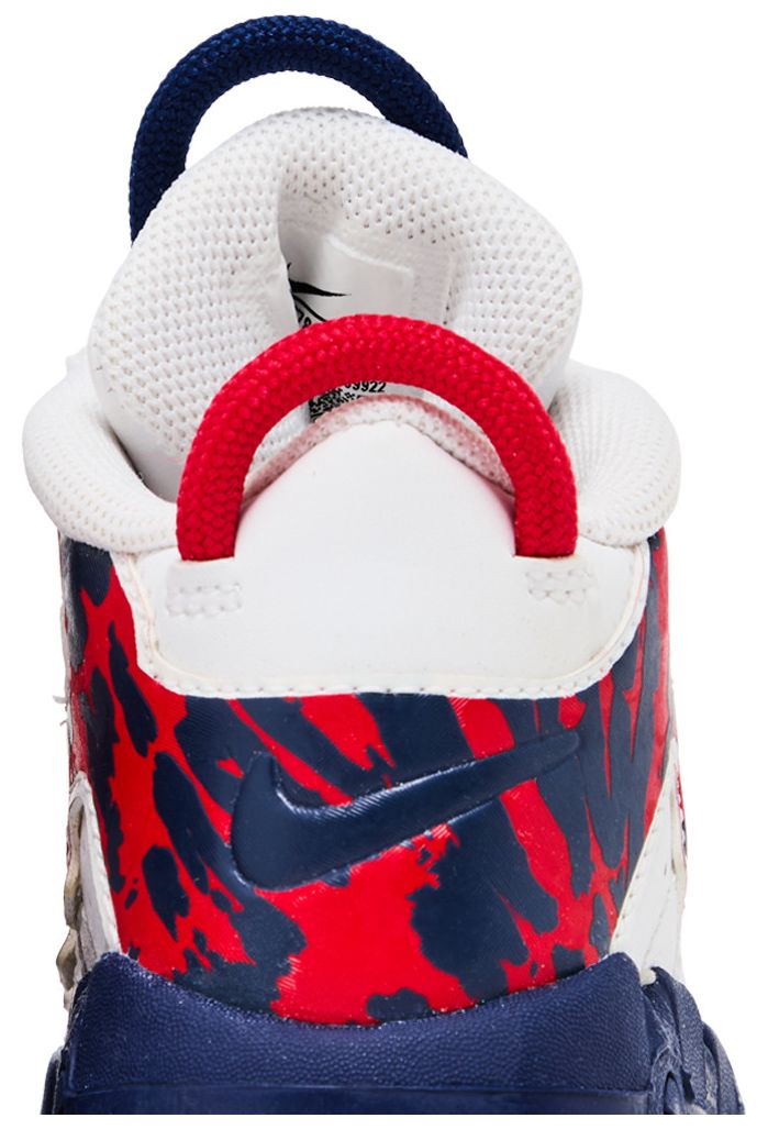 Nike Air More Uptempo TD Red Navy Camo