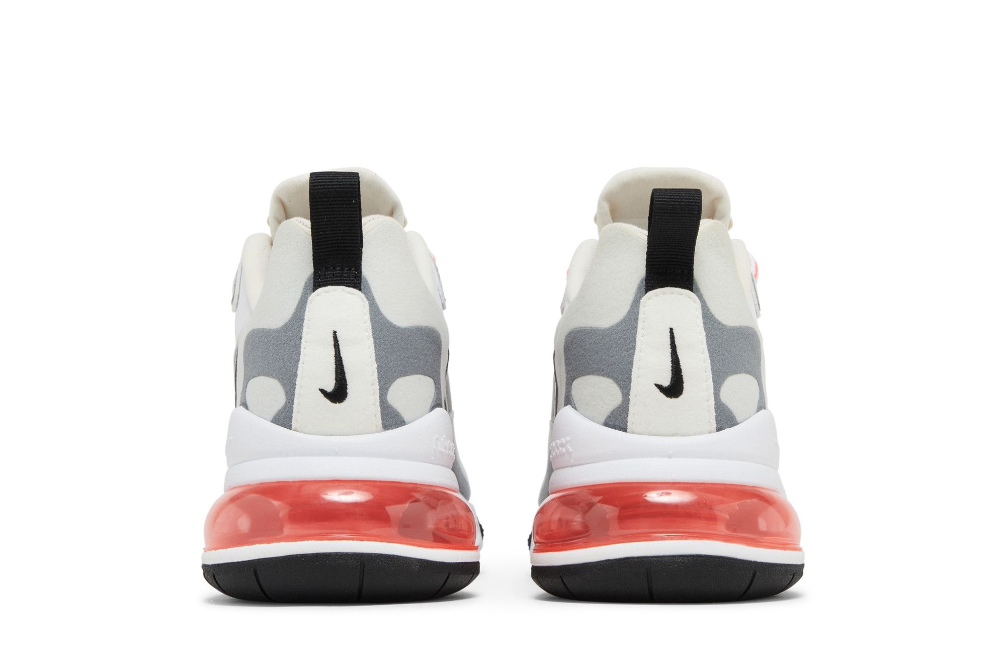 nike air max 270 react women's shoe black