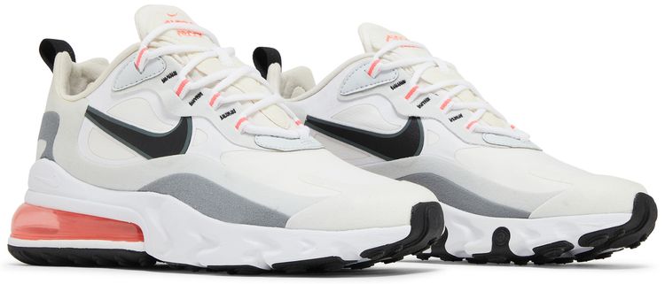 Nike Air Max 270 React White Crimson Black