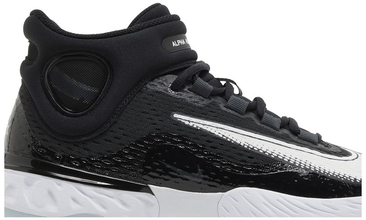 Nike Alpha Huarache Elite 4 Mid Black White