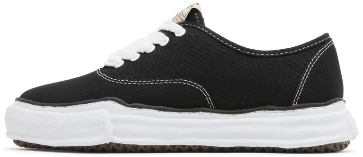 Maison Mihara Yasuhiro Baker OG Sole Canvas Low Black