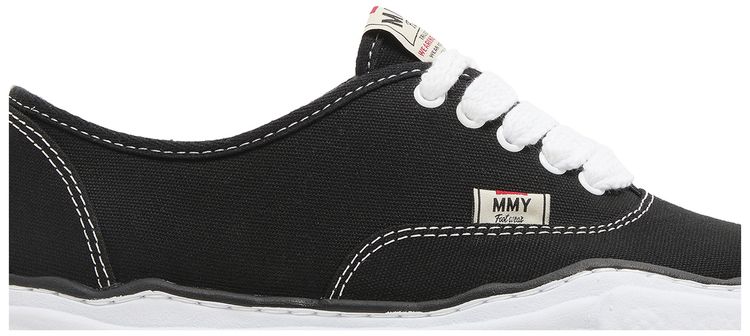 Maison Mihara Yasuhiro Baker OG Sole Canvas Low Black