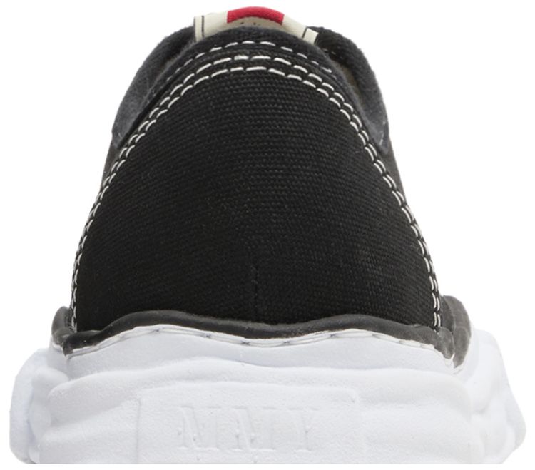 Maison Mihara Yasuhiro Baker OG Sole Canvas Low Black
